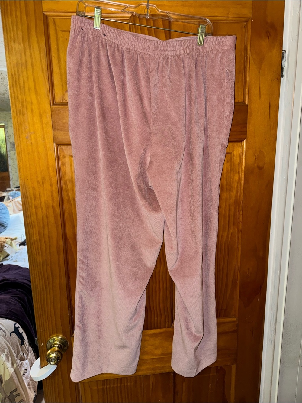 Plush Lounge Pants - Blush Pink